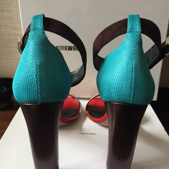 Nicholas Kirkwood Strappy Colorblock heel 10 inch - Picture 6 of 10